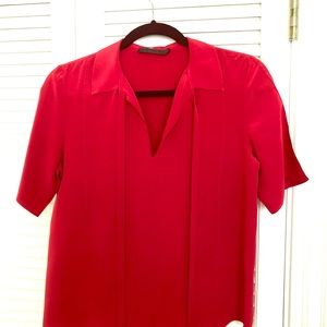 Jenni Kayne size small 100% silk blouse